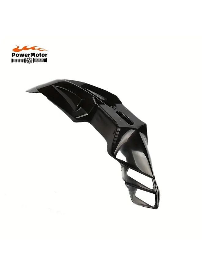 Red Universal Motorcycle Splash Guard Fender Mudguard Cover CRF150 230F XR125 KLX125 KLX250 - Image 1